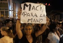 VECINOS DE RINCÓN DE MILBERG PROTESTARON POR EL FUERTE AUMENTO DE LAS TARIFAS