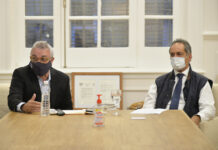 En Tigre, Julio Zamora y Daniel Scioli lanzaron el programa Municipios que Exportan