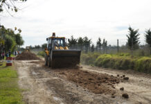 Con inversión municipal, Tigre continúa con el plan de asfaltos 2021 en Benavídez