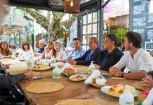 Jorge Macri recorrió Pilar y Escobar en apoyo a los candidatos de Juntos