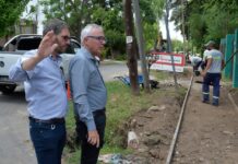 El Municipio de Tigre construye nuevas veredas en El Talar