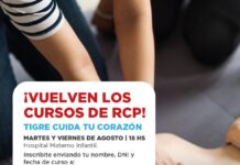 El Municipio de Tigre abrió las inscripciones para sus cursos gratuitos de RCP