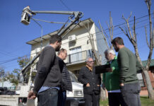 EL MUNICIPIO DE TIGRE AVANZA CON EL PLAN DE LUMINARIAS LED EN BENAVÍDEZ NORTE