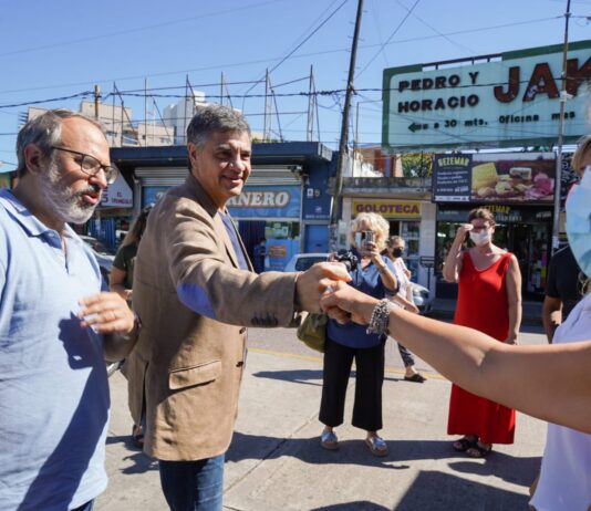 JORGE MACRI SE REUNIÓ CON VECINOS Y COMERCIANTES DE TRES DE FEBRERO
