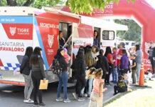 En Benavídez, Julio Zamora participó de una nueva jornada del programa Tigre con Vos