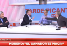 Mariotto y Moreno casi se trompean al aire: “No me digas que estuve con este gobierno, es el peor insulto”