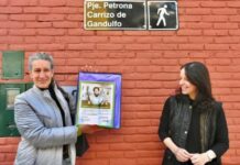 Los vecinos de Vicente López homenajearon a Doña Petrona con un pasaje en su honor