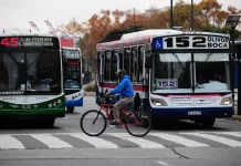 El Gobierno nacional descongeló la tarifa de colectivos y desde enero el mínimo costará $76,92