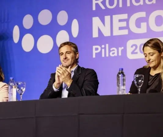 Achával participó de la apertura de una nueva Ronda de Negocios en Pilar