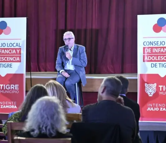 En Tigre centro, el intendente Julio Zamora participó del “Encuentro por las Infancias y Adolescencias en Emergencias”