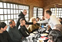 Julio Zamora participó de un encuentro con la Federación de Sindicatos de Trabajadores Municipales de la Provincia de Buenos Aires