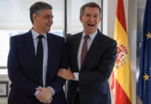 Para afianzar el vínculo con la capital española, Jorge Macri se reunió con el alcalde de Madrid y con el presidente del Partido Popular