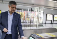 Jorge Macri anunció que desde el lunes la Ciudad habilita el pago del subte con celulares, tarjetas de débito y crédito