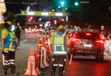 La Ciudad reforzó los controles de alcoholemia en Nochebuena y casi duplicó la cifra de testeos