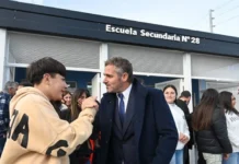 Pilar suma una nueva escuela: Achával inauguró la Secundaria N° 28 “Héroes de Malvinas”