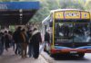 Transporte público gratuito durante las elecciones en la Provincia