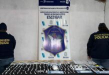 Golpe al narcomenudeo en Escobar tras una denuncia anónima y un operativo conjunto
