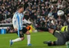 Con una actuación estelar de Messi, Argentina goleó a Venezuela